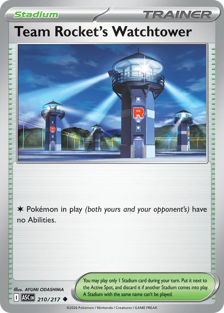 Team Rocket’s Watchtower, Ascended Heroes 210/217