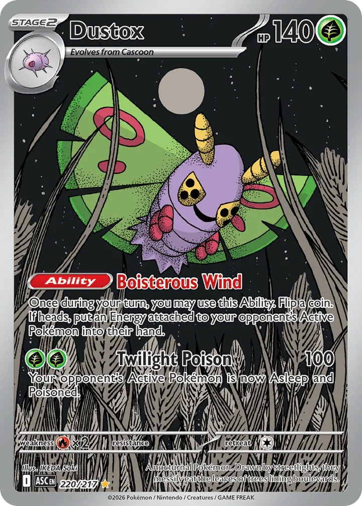 Dustox, Ascended Heroes 220/217