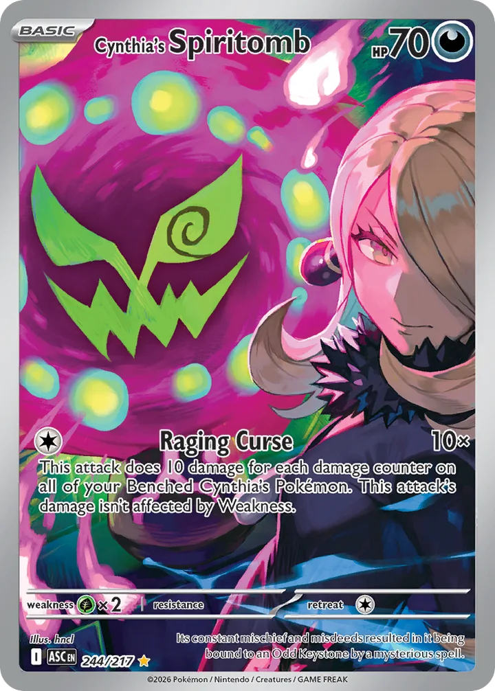 Cynthia’s Spiritomb, Ascended Heroes 244/217