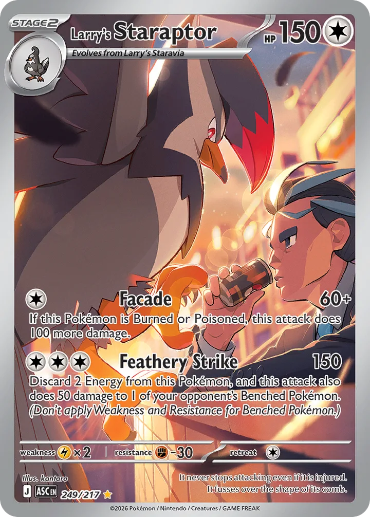 Larry’s Staraptor, Ascended Heroes 249/217