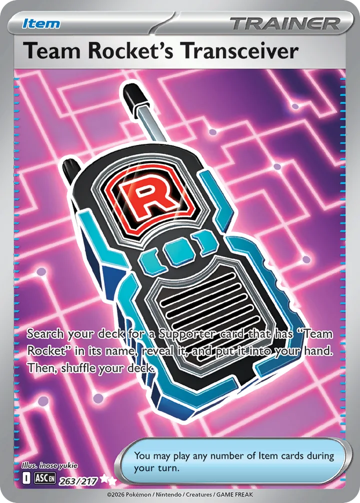 Team Rocket’s Transceiver, Ascended Heroes 263/217