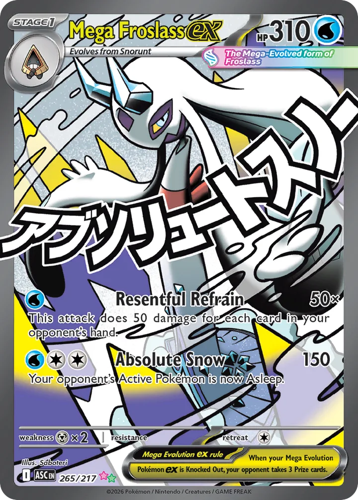 Mega Froslass ex, Ascended Heroes 265/217