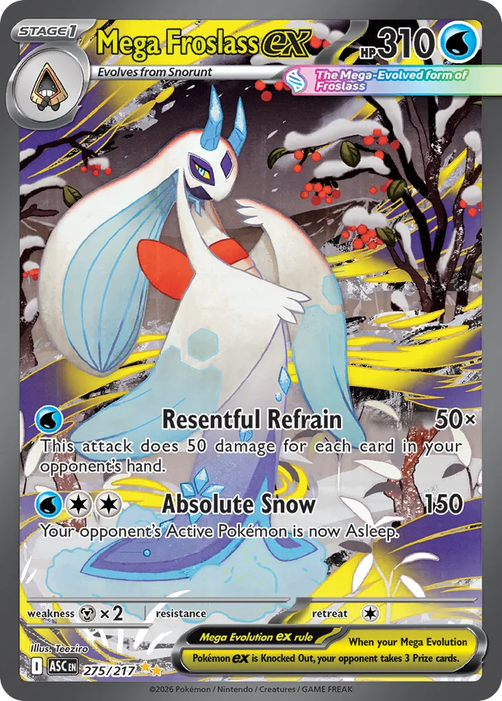 Mega Froslass ex, Ascended Heroes 275/217