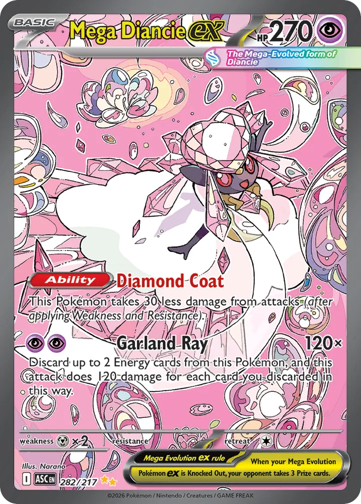 Mega Diancie ex, Ascended Heroes 282/217