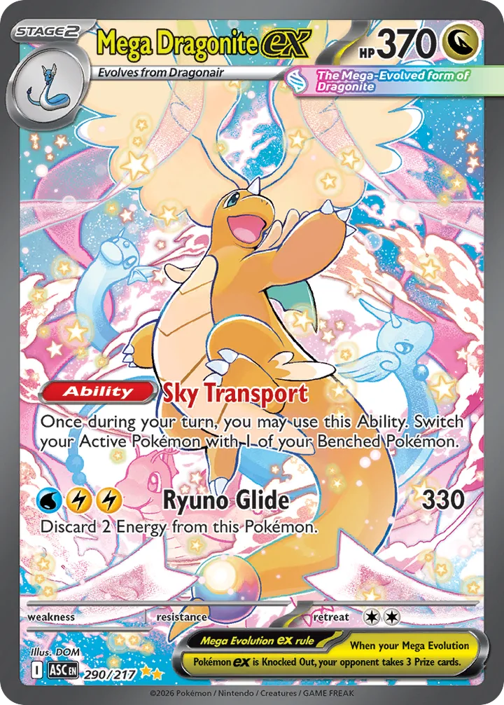 Mega Dragonite ex, Ascended Heroes 290/217
