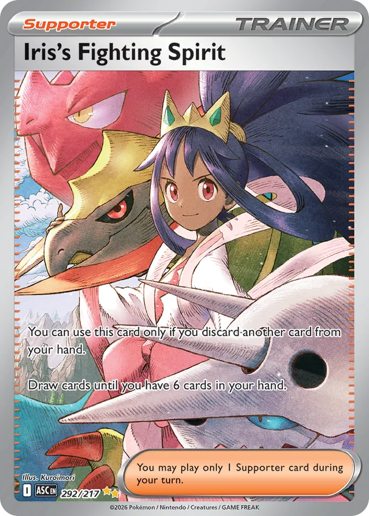 Iris’s Fighting Spirit, Ascended Heroes 292/217