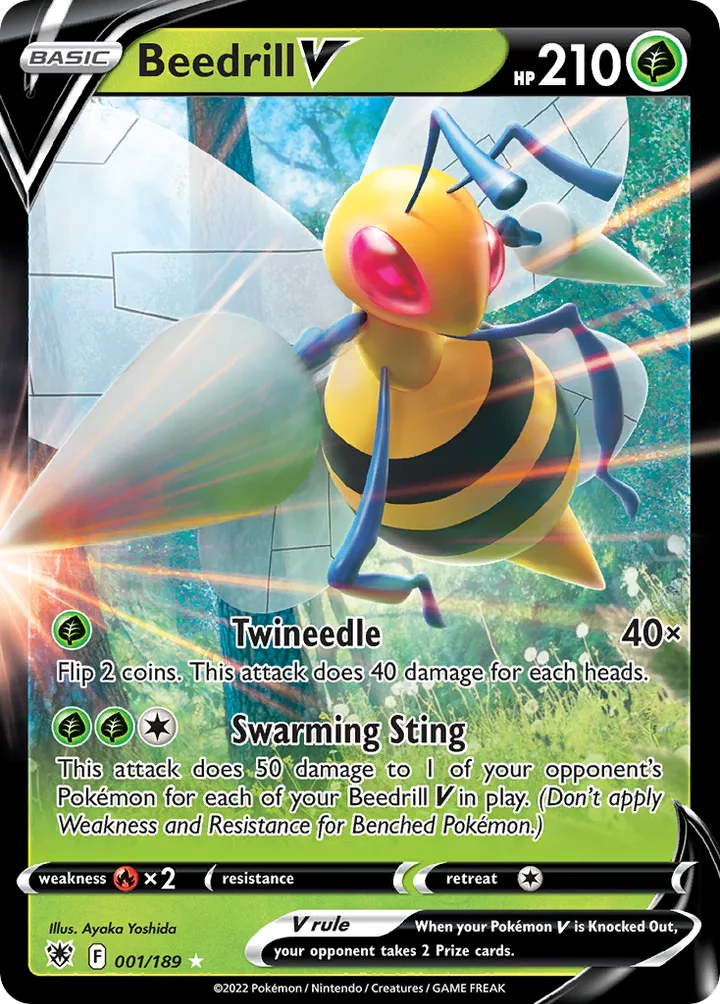 Beedrill V, Astral Radiance 001/189