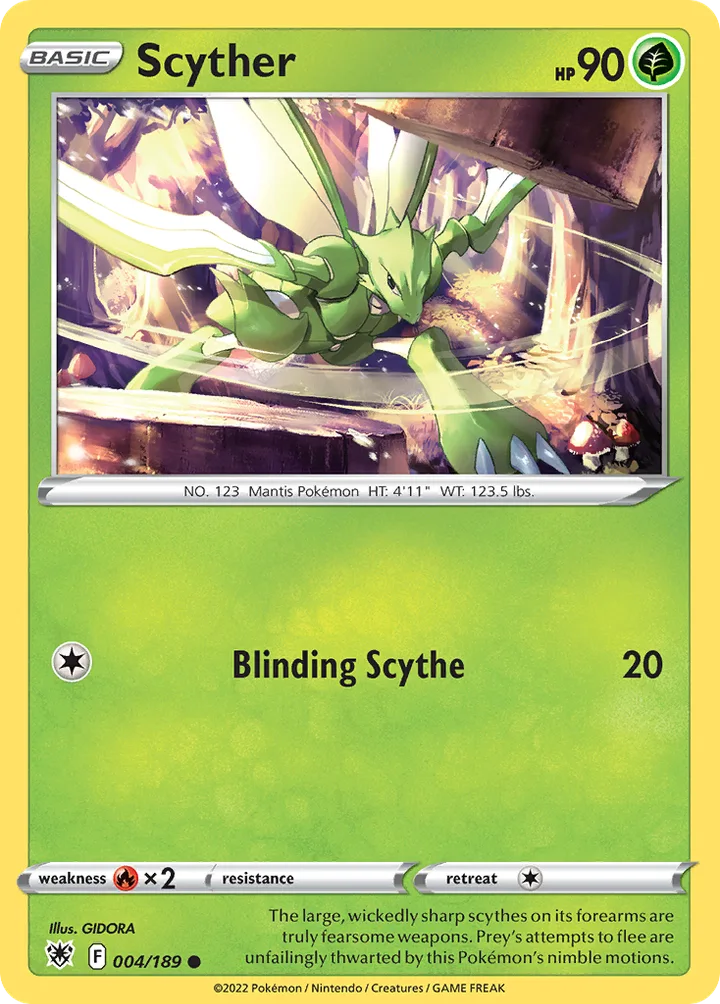 Scyther, Astral Radiance 004/189