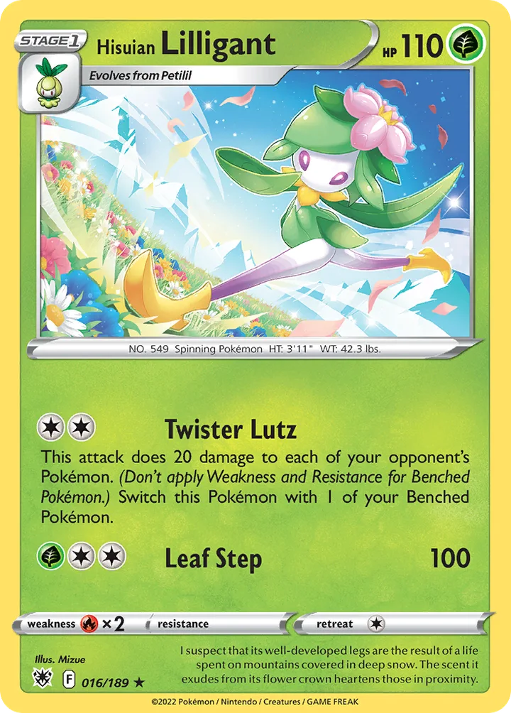 Hisuian Lilligant, Astral Radiance 016/189