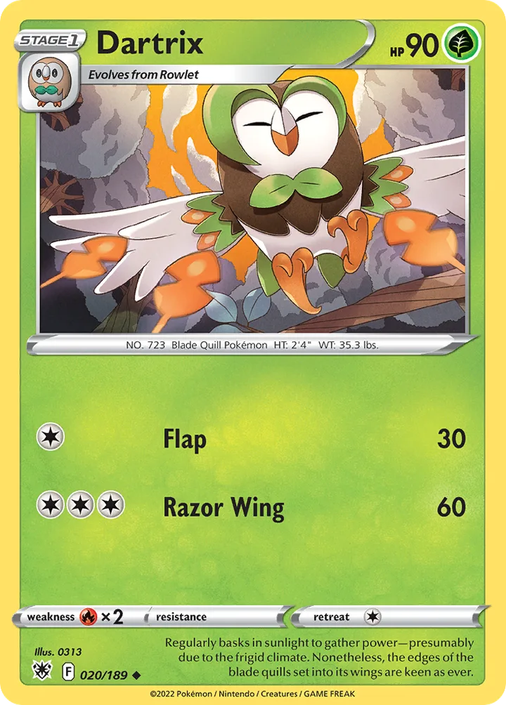 Dartrix, Astral Radiance 020/189