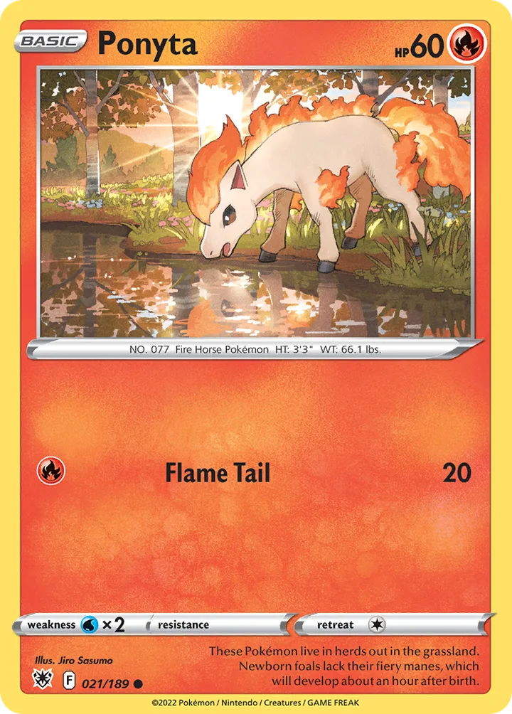 Ponyta, Astral Radiance 021/189