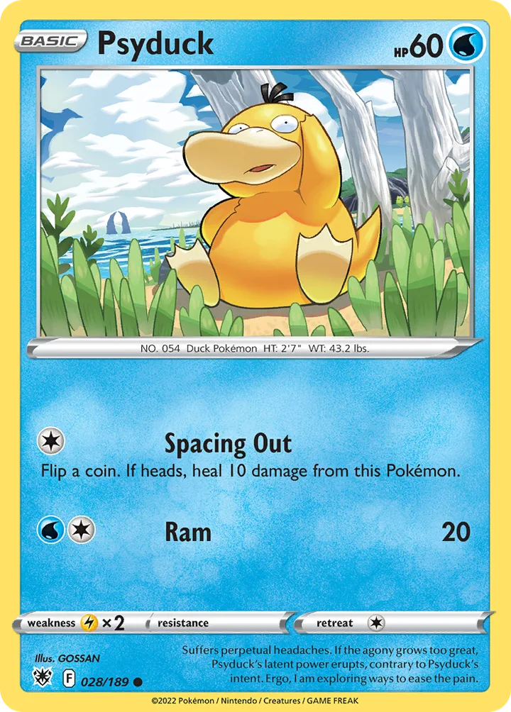 Psyduck, Astral Radiance 028/189