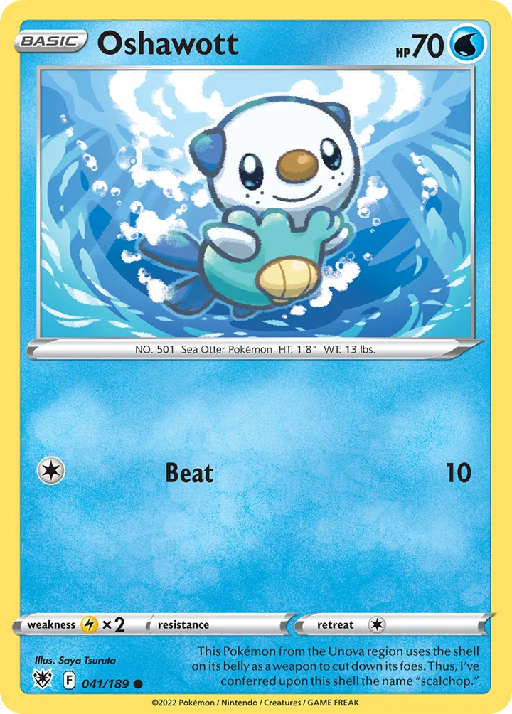 Oshawott, Astral Radiance 041/189