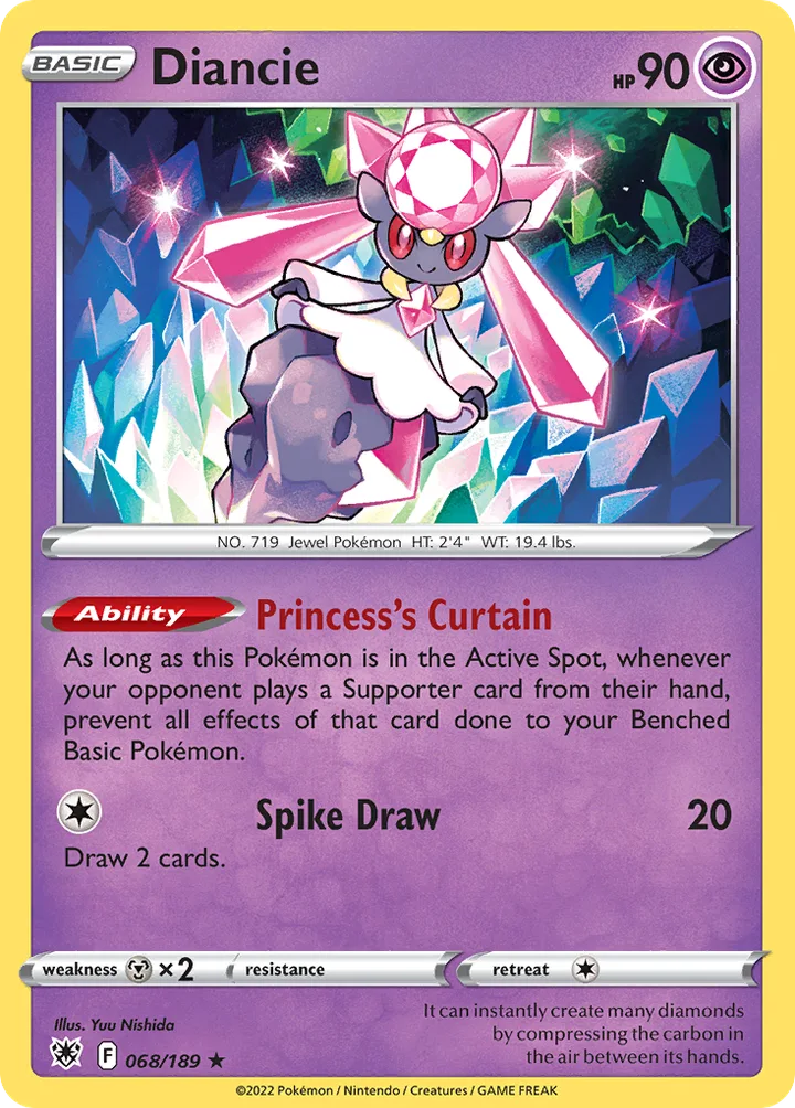 Diancie, Astral Radiance 068/189