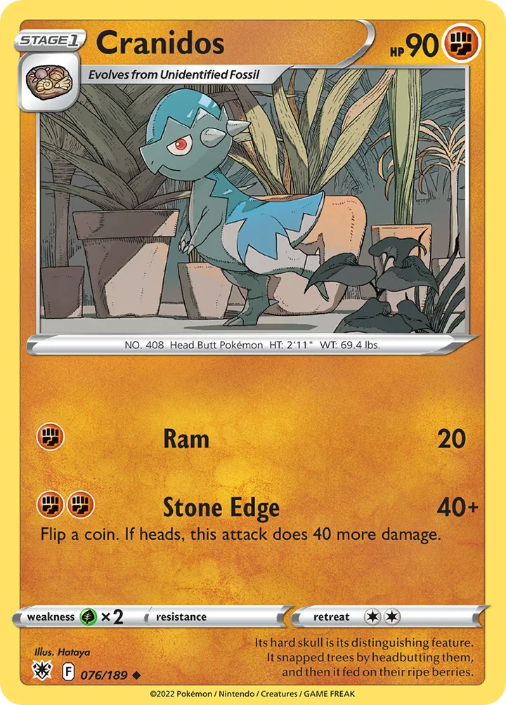 Cranidos, Astral Radiance 076/189