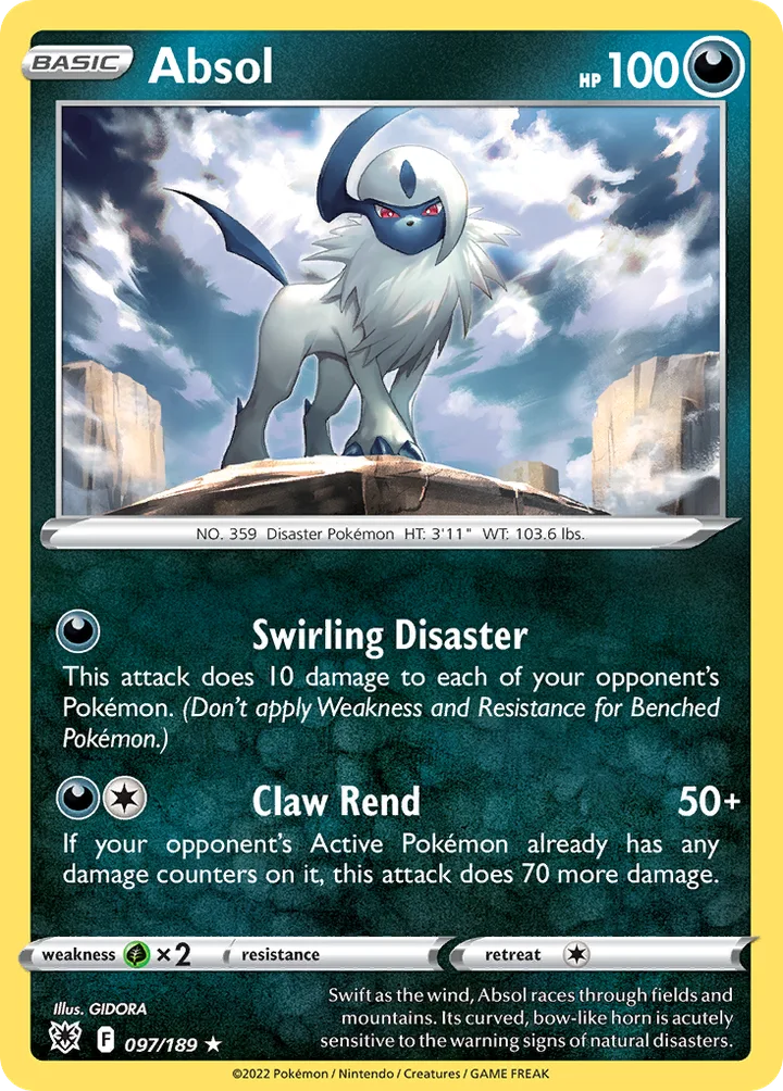 Absol, Astral Radiance 097/189