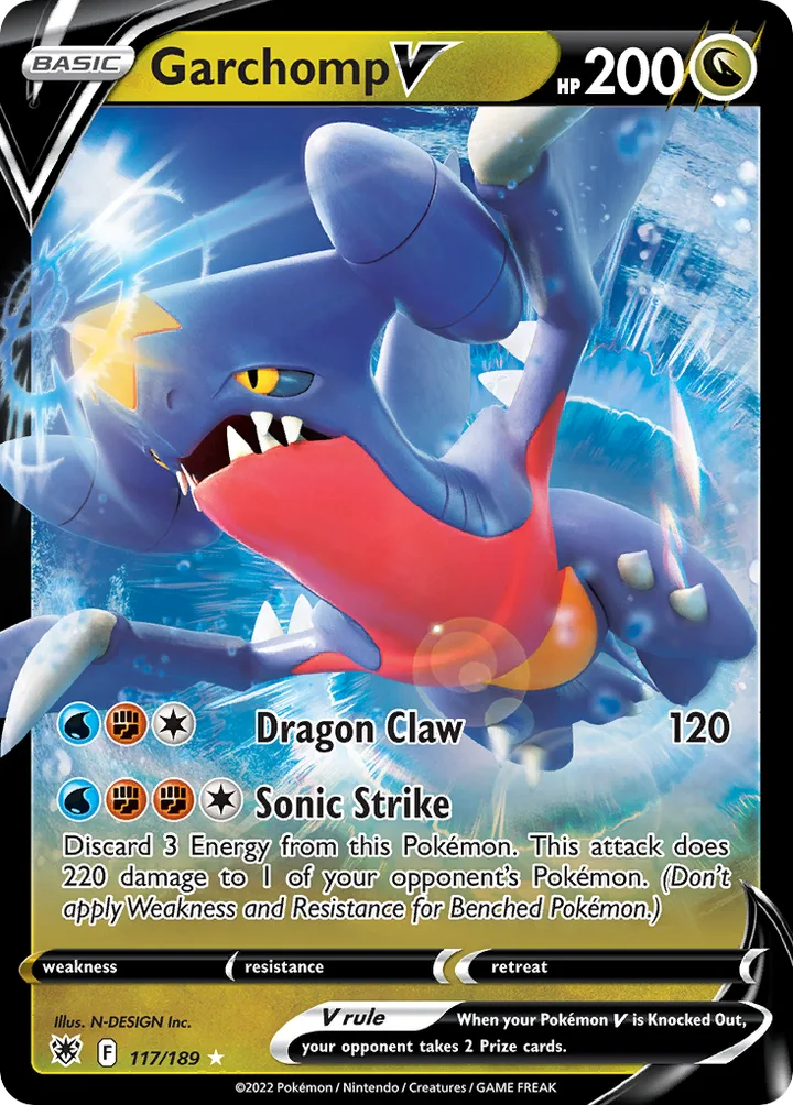 Garchomp V, Astral Radiance 117/189