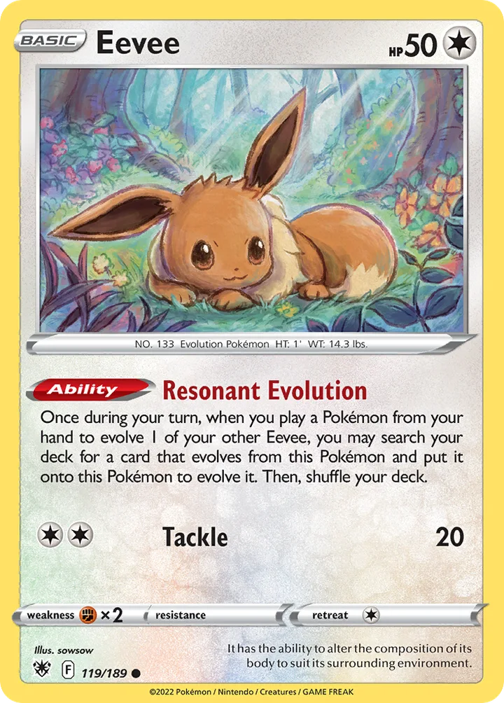 Eevee, Astral Radiance 119/189