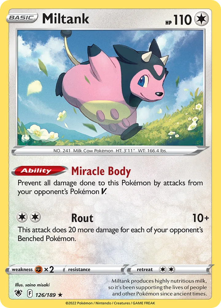 Miltank, Astral Radiance 126/189
