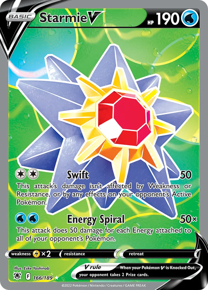 Starmie V, Astral Radiance 166/189