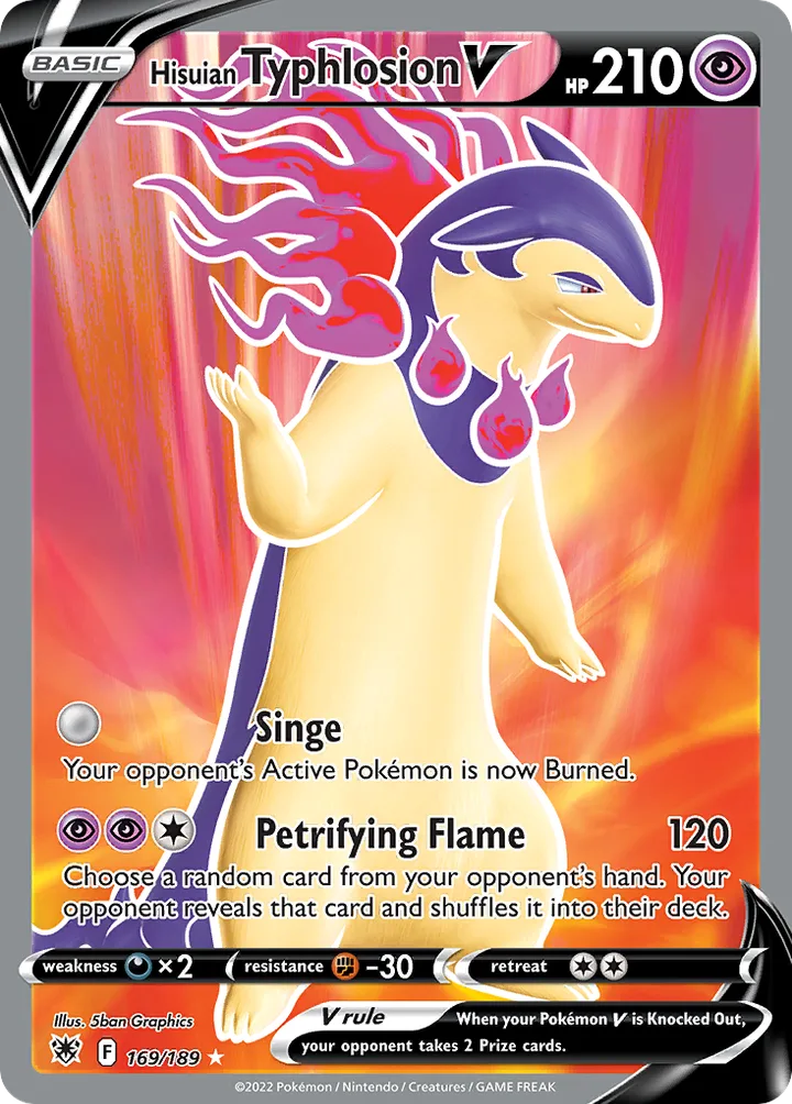 Hisuian Typhlosion V, Astral Radiance 169/189