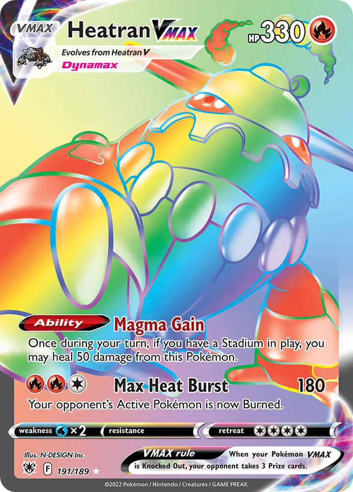 Heatran VMAX, Astral Radiance 191/189