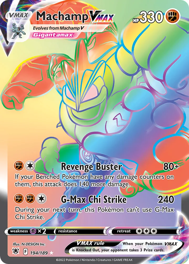 Machamp VMAX, Astral Radiance 194/189