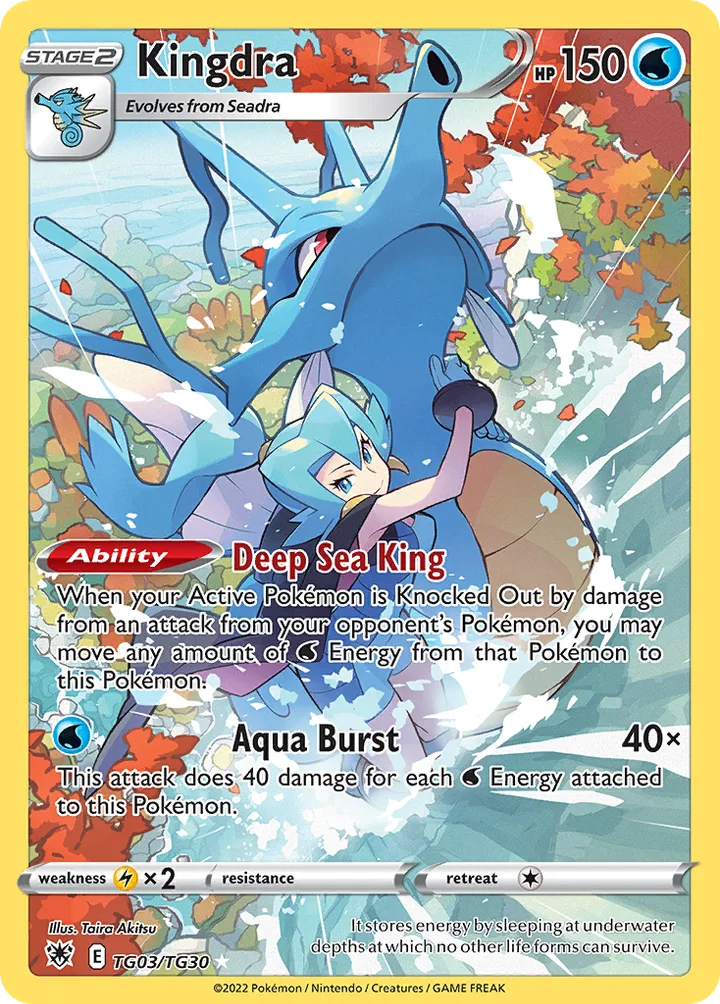 Kingdra, Astral Radiance TG03/TG30