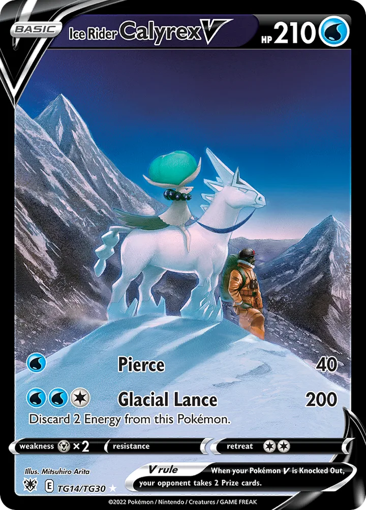 Ice Rider Calyrex V, Astral Radiance TG14/TG30