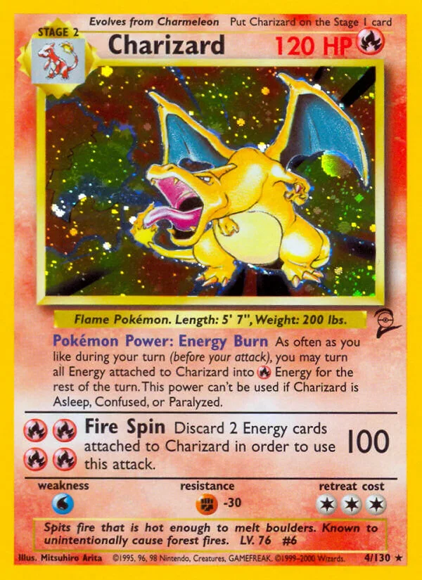 Charizard, Base Set 2 4/130