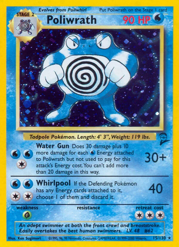 Poliwrath, Base Set 2 15/130