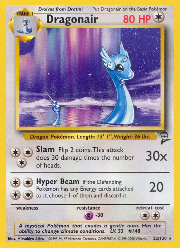 Dragonair, Base Set 2 22/130