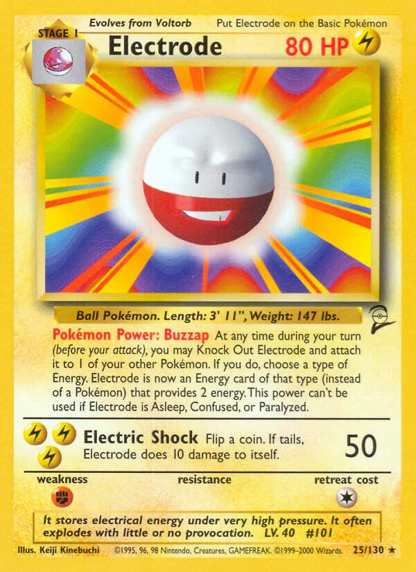 Electrode, Base Set 2 25/130