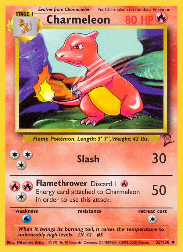 Charmeleon, Base Set 2 35/130