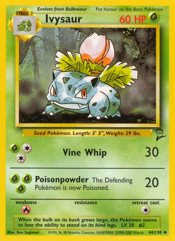 Ivysaur, Base Set 2 44/130