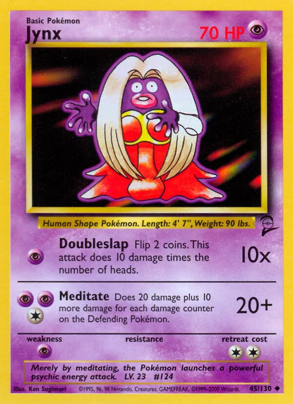 Jynx, Base Set 2 45/130
