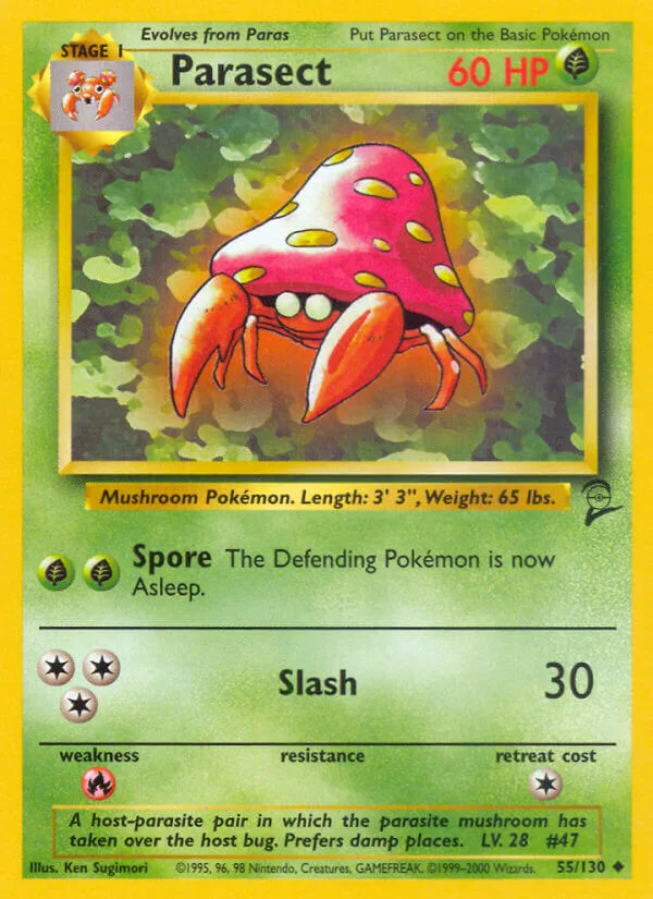 Parasect, Base Set 2 55/130
