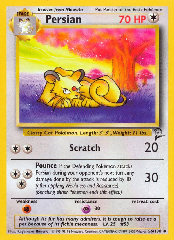Persian, Base Set 2 56/130