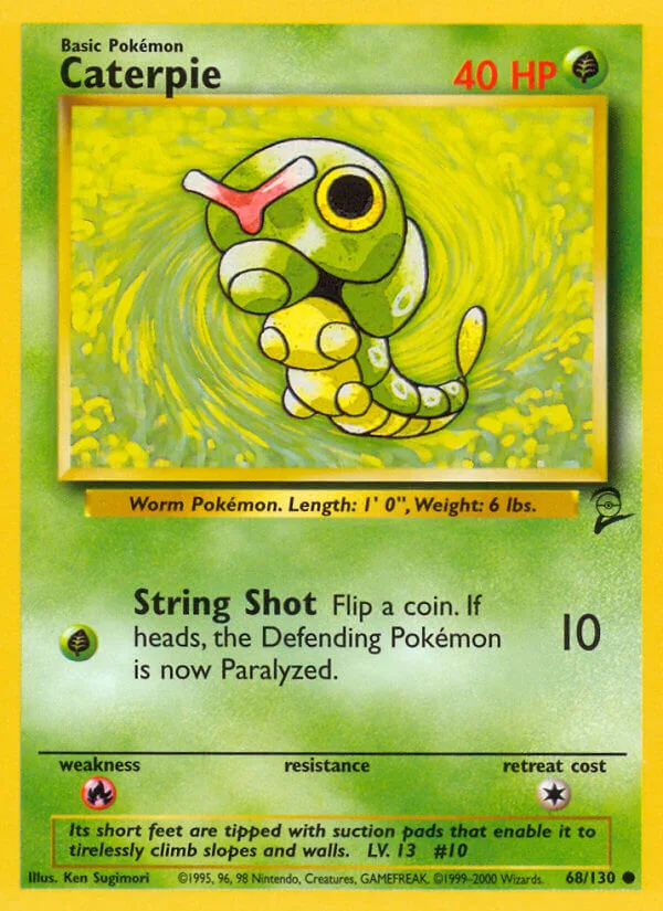 Caterpie, Base Set 2 68/130