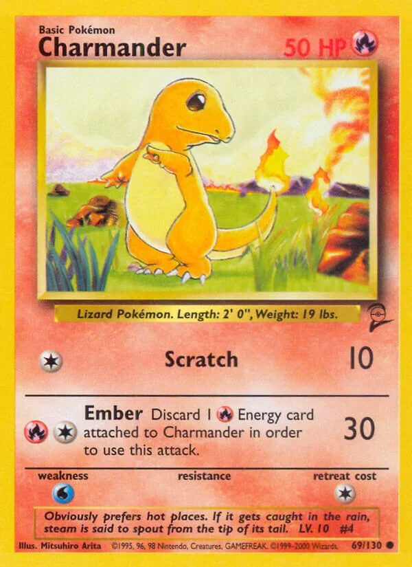 Charmander, Base Set 2 69/130
