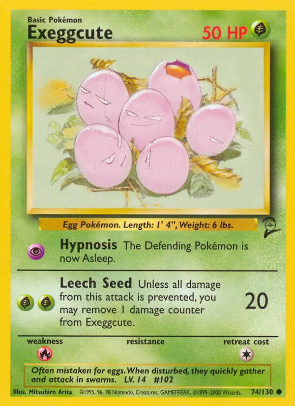 Exeggcute, Base Set 2 74/130