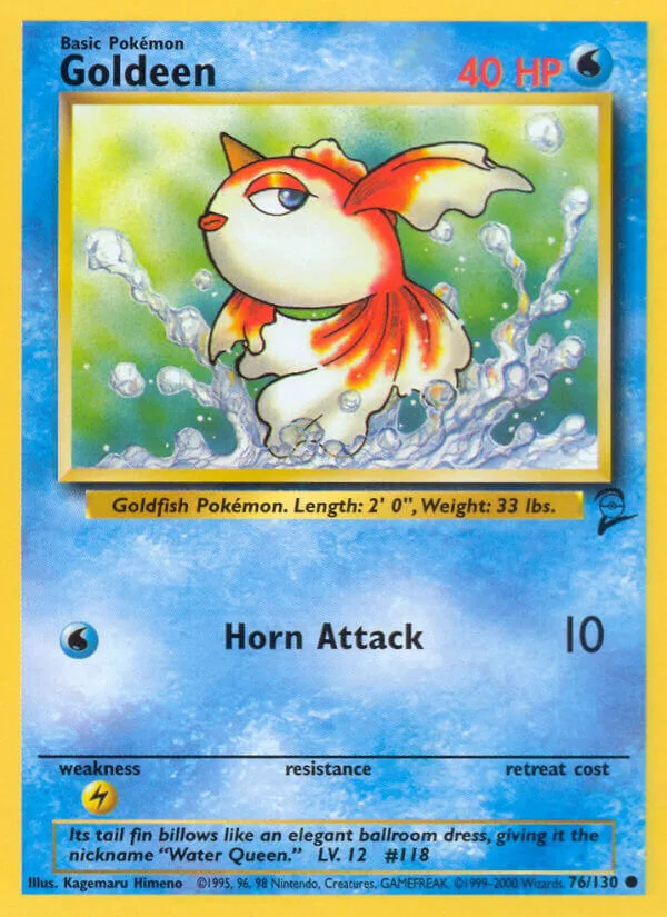 Goldeen, Base Set 2 76/130