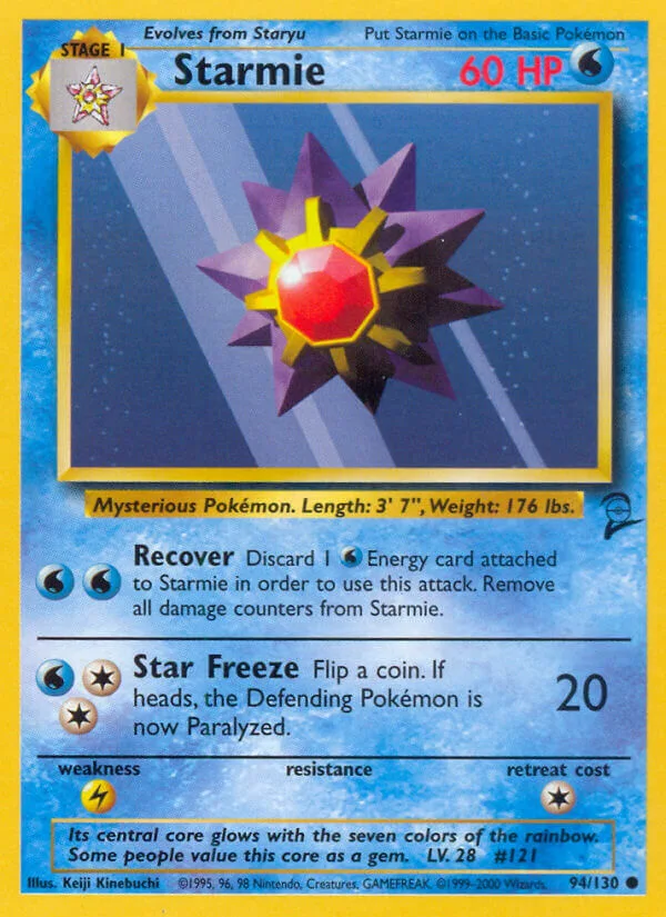 Starmie, Base Set 2 94/130