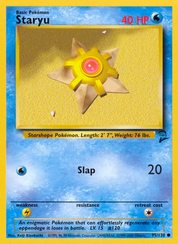 Staryu, Base Set 2 95/130