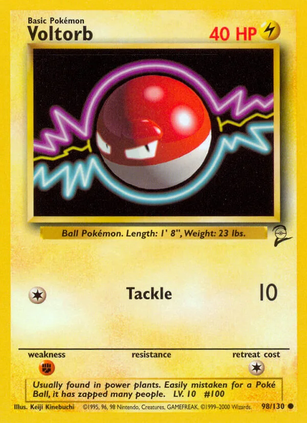 Voltorb, Base Set 2 98/130