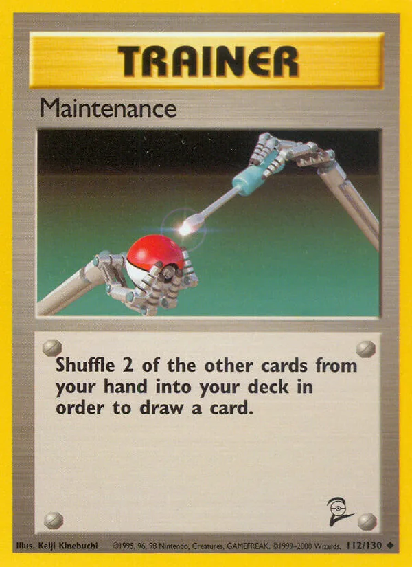 Maintenance, Base Set 2 112/130
