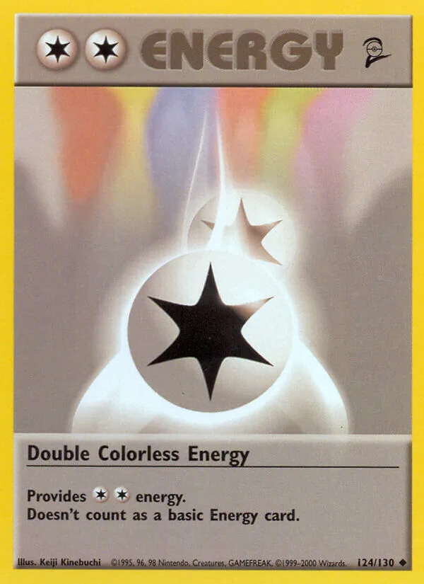 Double Colorless Energy, Base Set 2 124/130