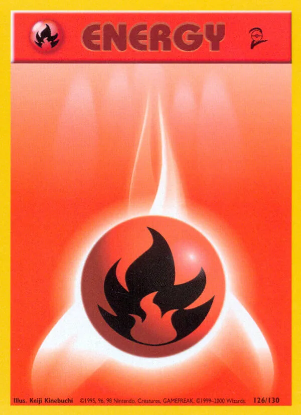 Fire Energy, Base Set 2 126/130