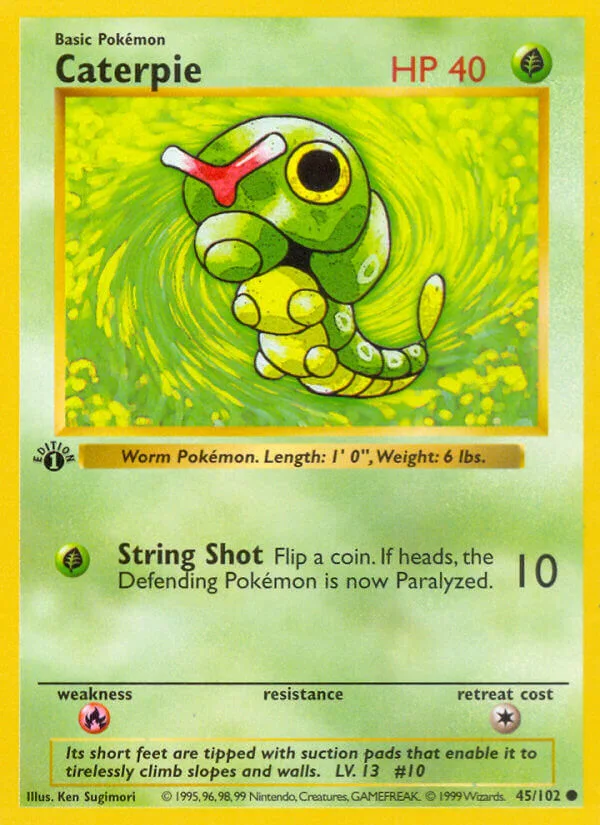 Caterpie, Base Set 45/102