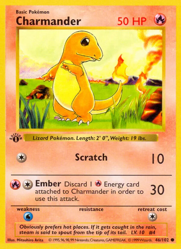 Charmander, Base Set 46/102